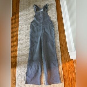 Lee Women's Pinstripe Denim Overalls